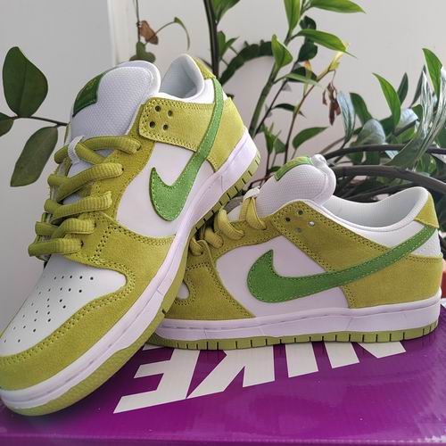 Cheap Nike Dunk Shoes Wholesale Men and Women Green Apple-147